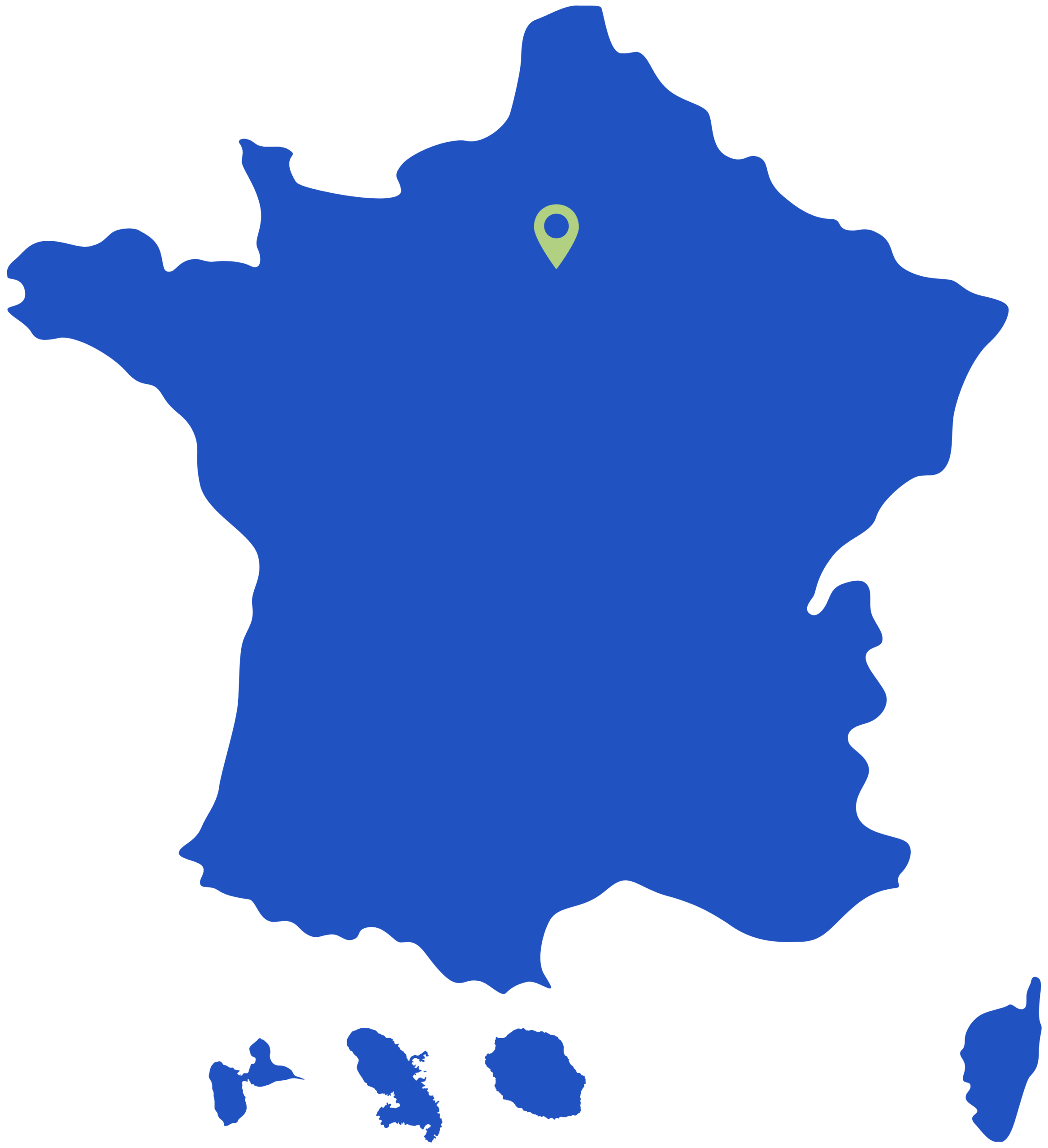 Rayonnement national & DOM — accompagnement personnalisé